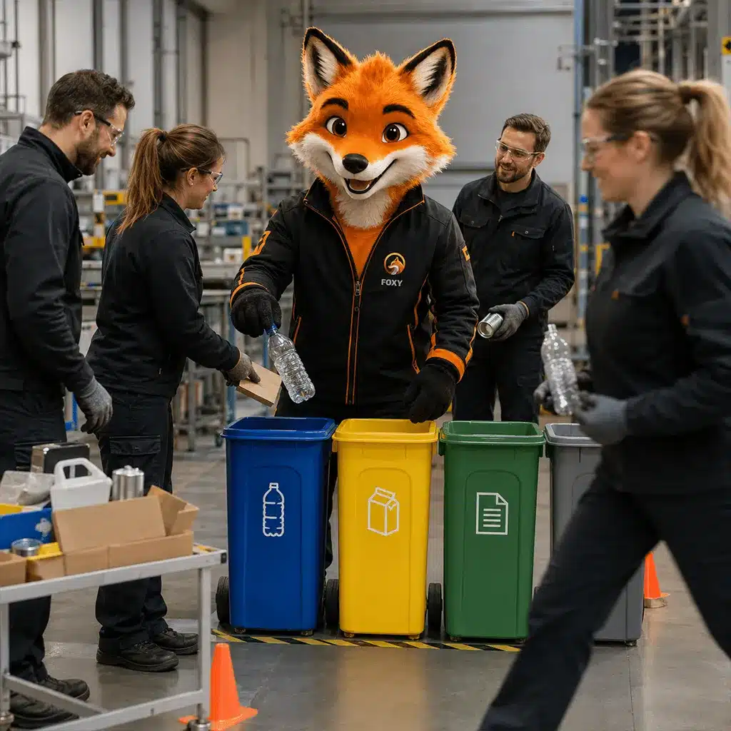 Atelier Safety Day : Challenge sportif sur le tri des déchets